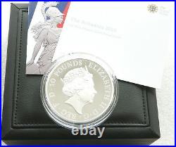 2016 Royal Mint British Britannia £10 Ten Pound Silver Proof 5oz Coin Box Coa