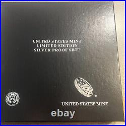 2016 US Mint Limited Edition Silver Proof Set w OGP Box & COA
