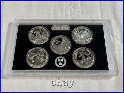 2016 US Mint Silver Proof Set S San Francisco Box & COA 90% Silver
