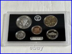 2016 US Mint Silver Proof Set S San Francisco Box & COA 90% Silver