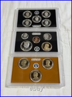2016 US Mint Silver Proof Set S San Francisco Box & COA 90% Silver