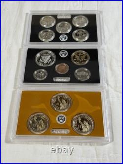 2016 US Mint Silver Proof Set S San Francisco Box & COA 90% Silver