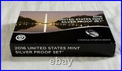 2016 US Mint Silver Proof Set S San Francisco Box & COA 90% Silver