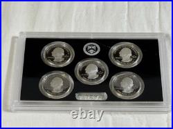 2016 US Mint Silver Proof Set S San Francisco Box & COA 90% Silver
