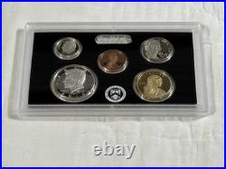 2016 US Mint Silver Proof Set S San Francisco Box & COA 90% Silver