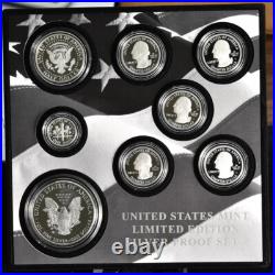 2016 U. S. Mint Limited Edition Silver Proof Set With Box & COA 2016 U. S. Mint Limited Edition Silver Proof Set With Box & COA