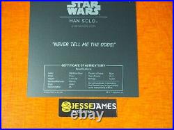 2017 $5 Niue Proof Silver Hans Solo Star Wars 2 Ounce. 999 In Original Box/coa