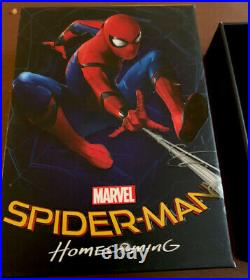 2017 $5 S Spiderman Homecoming Black Proof PCGS PR70DCAM FDI WithBox & COA