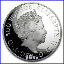 2017 GB Proof 1 kilo Silver Queen's Beast Unicorn (withBox & COA)
