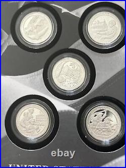 2017 Limited Edition Silver Proof Box Set 8 Coins with COA Perfect Condition