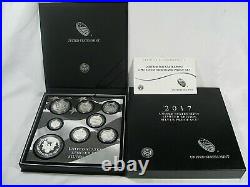 2017 Limited Edition Silver Proof Set (17RC) US Mint Box & COA. #71