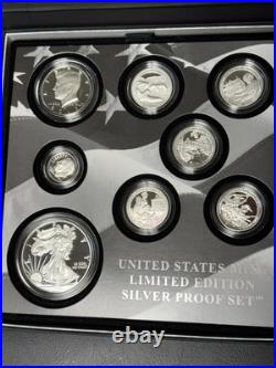 2017 Limited Edition Silver Proof Set Complete withCOA & Original Box