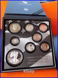 2017 Limited Edition Silver Proof Set with Original Box & COA