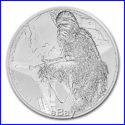 2017 Niue 1 oz Silver $2 Star Wars Chewbacca Proof (withBox & COA) SKU #150556