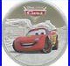 2017 Niue Disney Pixar Cars Lightning McQueen $2 Silver Proof 1oz Coin Box Coa