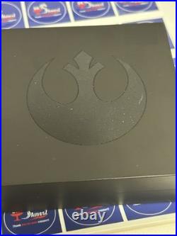 2017 Niue Star Wars Silver PROOF 1 oz CHEWBACCA No Coa Or Box Cover