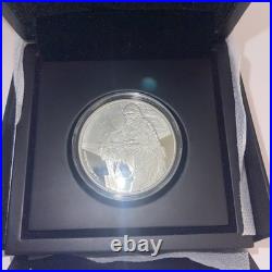 2017 Niue Star Wars Silver PROOF 1 oz CHEWBACCA with COA and Box #3307/10,000