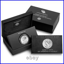 2017-P 1 oz Proof American Silver Liberty 225th Anniversary Medal (Box, CoA)