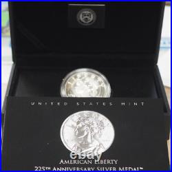 2017-P Proof American Liberty 225th Anniversary Silver Medal with Box & COA