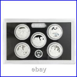 2017 S Parks Quarter 10 Pack ATB 90% Silver Proof Sets No Box or COA 50 Coins