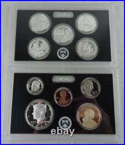 2017-S Silver Proof Set US Mint 10 Coins 90% Silver with Box & COA
