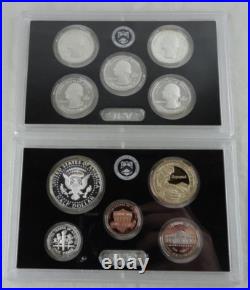 2017-S Silver Proof Set US Mint 10 Coins 90% Silver with Box & COA