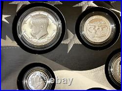2017-S US Limited Edition Silver Proof Set 8 Coin Set Box & COA-(bin6100MB)