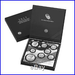 2017 S US Mint Limited Edition Silver Proof 8-Coin Set ASW 2.34 oz withBox and COA