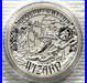 2017 Solomon Islands $5 Legends & Myths Wizard 2 oz Silver Reverse Proof Box&COA