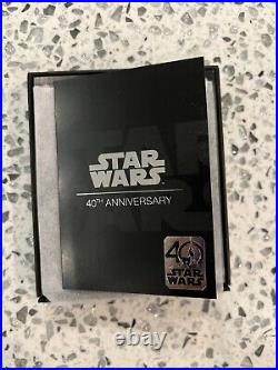2017 Star Wars 40th Anniversary 1 Oz Silver Poster Coin Proof New Box LE
