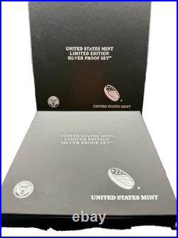 2017 U. S. Mint Ltd Edition Silver Proof Set 8-Coin Set With 2017-S PR ASE