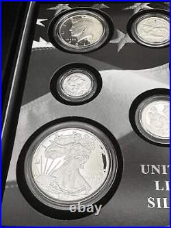2017 United States Mint Limited Edition Silver Proof Set Complete Box U. S. COA