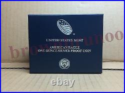 2017 W American Eagle One Ounce SILVER PROOF Coin West Point 1 Oz Box & COA 17EA