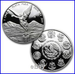 2018 5-Coin Casa De Moneda Mexico Libertad Proof Silver Set Box & COA BU