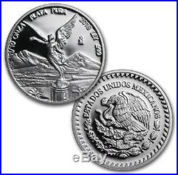 2018 5-Coin Casa De Moneda Mexico Libertad Proof Silver Set Box & COA BU
