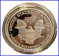 2018 AMERICAN SILVER EAGLE PROOF DOLLAR US Mint ASE Coin with Box and COA