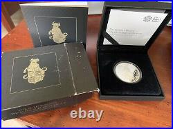 2018 GB Proof 1 oz Silver Queen's Beasts Bull (withBox & COA)