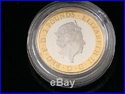 2018 Royal Mint Captain Cook Silver Proof £2 Two Pounds Coin In Original Box COA