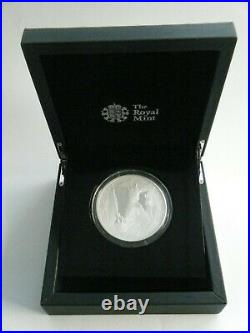 2018 Royal Mint Sapphire Coronation UK £10 Ten Pound Silver Proof Coin Box/COA