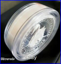 2018 SILVER SWAN 5 oz SILVER PROOF HIGH RELIEF COIN With BOX & COA