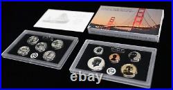 2018 S San Francisco Mint Silver Reverse Proof Set with Box & COA (10 Coin)