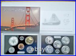 2018-S Silver Reverse Proof Set US Mint With Box COA OGP 10 Coins