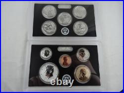 2018-S US Mint Silver Reverse Proof Set with COA & Box 10 Coins United States