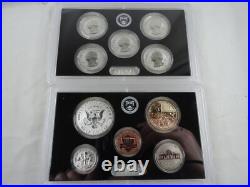 2018-S US Mint Silver Reverse Proof Set with COA & Box 10 Coins United States