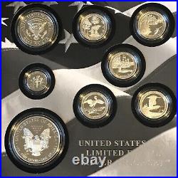 2018 S U. S. Mint Limited Edition Silver Proof Set WithBox & COA