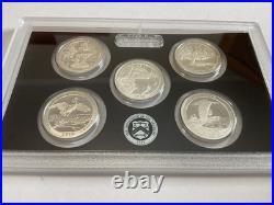 2018 S U. S. Mint Silver Proof Set Original U. S. Mint Box and COA