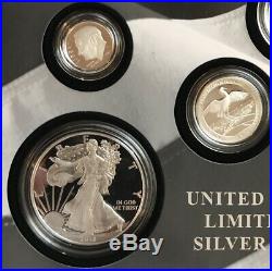 2018 U. S. Mint Limited Edition Silver Proof Set with Box & COA 8 Pieces