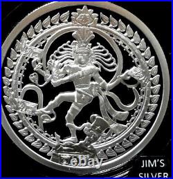 2019 2 oz. Silver Shield NATARAJA DOLLAR Silver PROOF with LOW COA & DISPLAY BOX 2019 2 oz. Silver Shield NATARAJA DOLLAR Silver PROOF with LOW COA & DISPLAY BOX