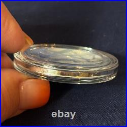 2019 $5 Coloured Fine Silver Silver Proof Domed Moon Coin Australian Mint In Box