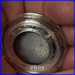 2019 $5 Coloured Fine Silver Silver Proof Domed Moon Coin Australian Mint In Box